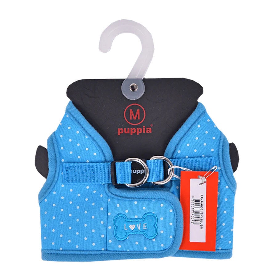 Puppia Dotty Chaleco Azul arn&eacute;s para perros, , large indicador imagen numero 1